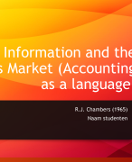 Paper Business Research Methods - Pre Master Accountancy Nyenrode