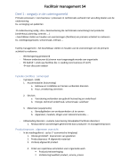 Facilitair management S4