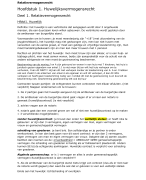 Samenvatting RelatieVermogen KdG