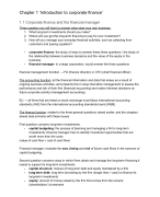 Book Summary Finance and Risk Management for IB