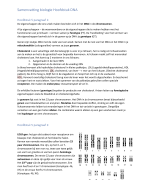 Samenvatting biologie DNA