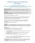 Samenvatting leerpsychologie 1.2