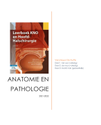 Anatomie en pathologie: Bijna compleet uitgetypt document van de lessen 