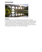Informatie over Pont du Gard 
