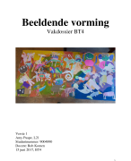 BT4 vakdossier beeldende vorming iPabo