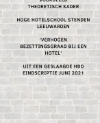 Voorbeeld theoretisch kader hoge hotelschool - verhogen bezetting hotel met strategisch online communicatieplan 2021
