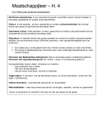 Samenvatting maatschappijleer pluriforme samenleving
