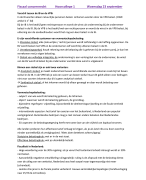 Hoorcollege 1 Fiscaal Concernrecht / Belastingrecht 1