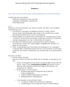 Samenvatting 2.8 onderwijswetenschappen, pedagogische wetenschappen