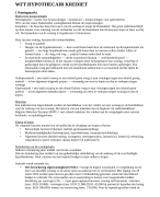 WFT Hypothecair Krediet examentraining 2017