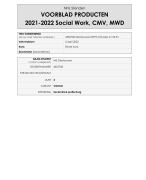 Scriptie Social Work 2021/2022 Leeruitkomst 2: Bijdragen aan een vraagstuk in het sociaal domein Lee