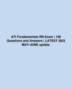 HESI Exit Exam | 2022 / 2023 | RN / PN | Questions and Answers