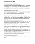OBPJ - Vragen en antwoorden Blokker College 1