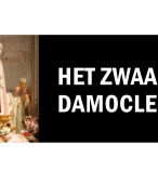Het zwaard van Damocles, presentatie uitdrukking