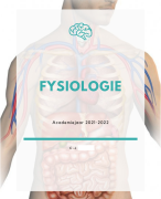 Volledige cursus Fysiologie - 1ste Bachelorjaar