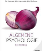 Samenvatting Algemene Psychologie