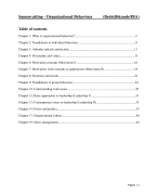 Organizational Behaviour (2013)