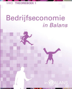 Bedrijseconomie in Balans - VWO 5 - Hoofdstukken 24, 25, 26