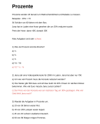 Mathe Prozente Klasse 7