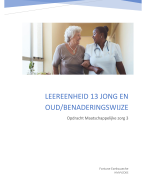 Leereenheid 13 jong en oud