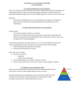 Geschiedenis van de psychologie: H1 t/m H3