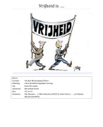 vrijheid is de vijand documantaire plan