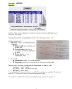 Summary Management Research Methods 1: Received grade: 8.5 (2022-2023)