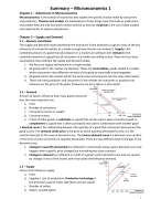 Samenvatting Microeconomics, ISBN: 9781319306793 Micro economie (E_EBE1_MICEC)