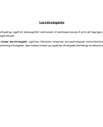 Learning strategies