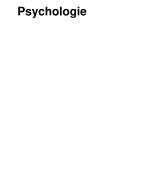 Psychologie leerjaar 1 blok 1