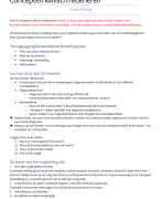 Samenvatting Concepten Klinisch Redeneren