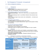 Samenvatting: Advanced Marketing: Strategic Marketing