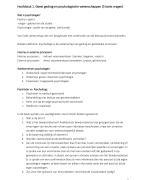 Uitgebreide samenvatting van Inleiding in de Psychologie H1,2,4,5,6,9 en 11