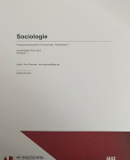 Samenvatting Sociologie - Ann Gemoets - AP hogeschool - Trim1 2022-2023