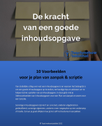 Structuur: De kracht  van een goede inhoudsopgave | 10 Voorbeelden voor Scripties & Plan van Aanpak