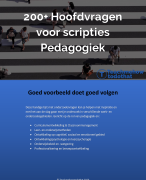 200+ Hoofdvragen voor scripties Sociaal Pedagogische Hulpverlening (SPH)