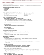 Samenvatting: Psychologie en psychomotoriek /  fase 2 Logopedie en audiologie 