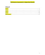Performance Assessment 2, HBO-V, HU