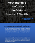 Theoretisch Kader Hbo-Scriptie: Structuur & Checklist