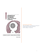 Samenvatting: Gehoor en evenwicht: therapie: Inleidende begrippen en componenten van de integrale gehoorrevalidatie