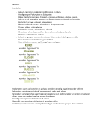 Biologie Vwo1 hoofdstuk 3