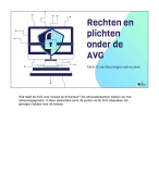 ICT PowerPoint over de AVG