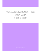 Oefenvragen Dysphagia lecture 1-4