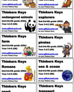 Thinkers Keys for primairy school students 234 