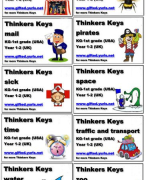 Thinkers Keys for primairy school students KG1