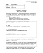 economie communicatie bonusopdracht 4