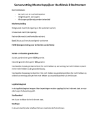 Samenvatting: Thema\'s Maatschappijleer hoofdstuk 2