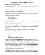 Thema\'s Maatschappijleer samenvatting hoofdstuk 5 Verzorgingsstaat