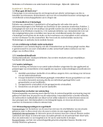 Samenvatting Methoden en Technieken