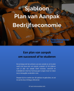Plan van Aanpak Bedrijfseconomie | Sjabloon & Voorbeeld